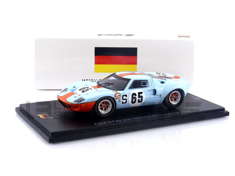 SPARK 1/43 - FORD GT40 - NURBURGRING 1968 SG817 | eBay