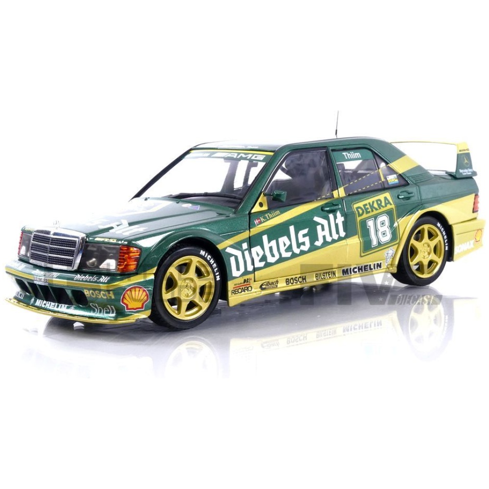 Solido 1:18 - 1 - Model car - Mercedes-Benz 190E 2.5-16 Evolution II -  Diecast model with opening front doors - Catawiki