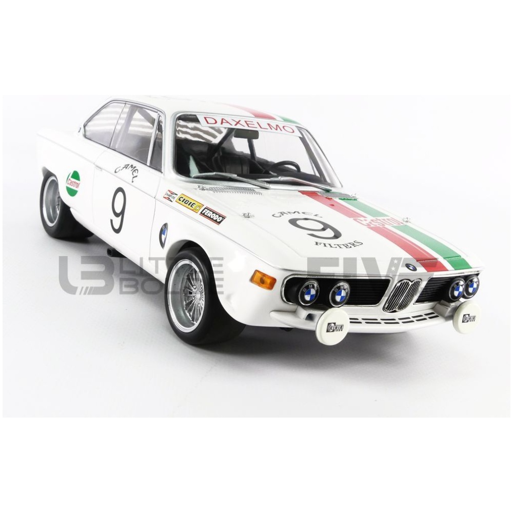 MINICHAMPS 1/18 - BMW 2800 CS Castrol - Spa 1971