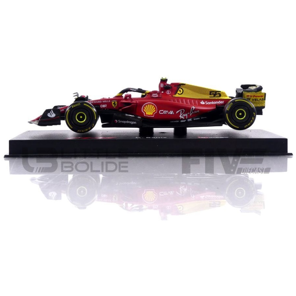 Model car Ferrari F1-75 Leclerc 2022 Monza, 1:43 Bburago
