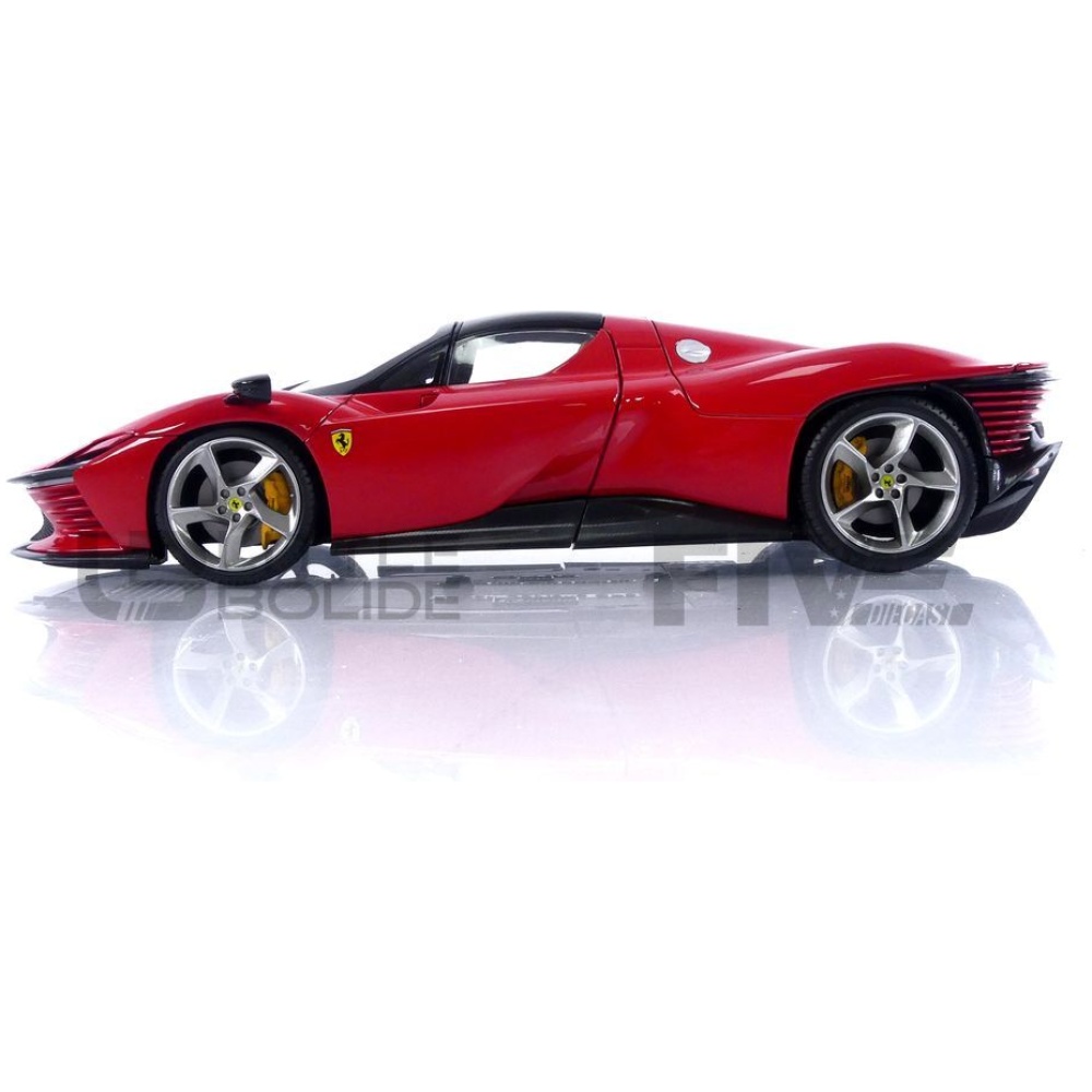 1:18 BURAGO Ferrari Daytona Sp3 Spider Open Roof 2022 Magna Met Red  BU16913R MMC