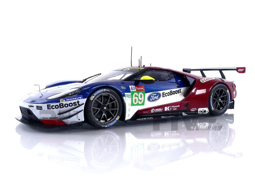 IXO 1/18 – FORD GT – Le Mans 2018 - Five Diecast