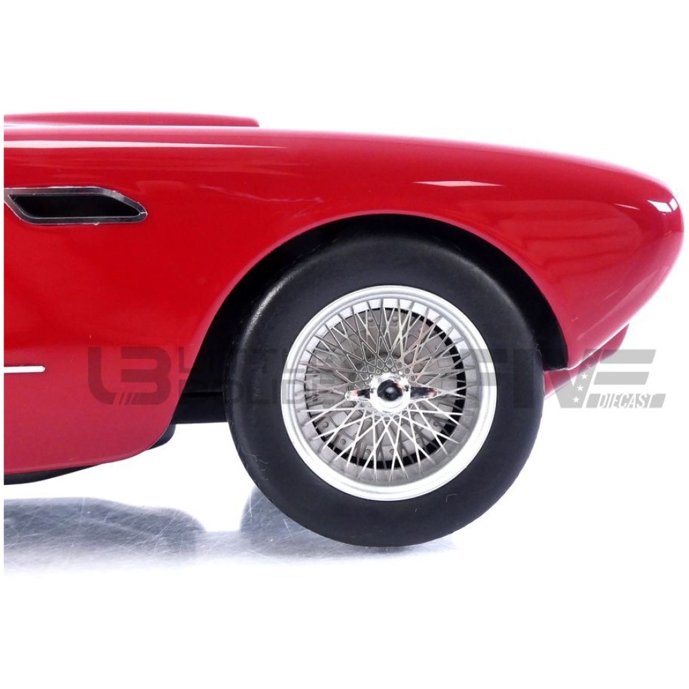 1953 Ferrari 340 Mexico Spyder Silver Metallic With Red Interior mythos  Series Ltd Ed To 50 Pcs 1/18 Model Car By Tecnomodel : Target