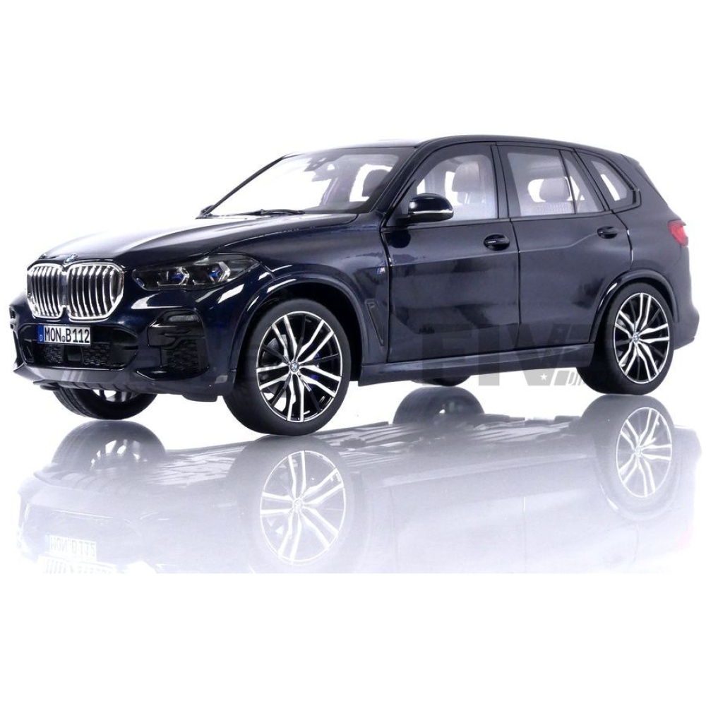  MODELLINO in Scala COMPATIBILE CON BMW X5 2019 Blue Metallic 1:18  NOREV NV183283 : Toys & Games
