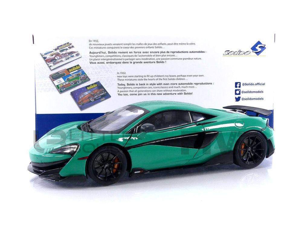 SOLIDO 1/18 – MCLAREN 600LT – 2018 - Five Diecast