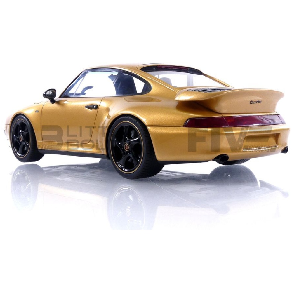 GT SPIRIT 1/18 - PORSCHE 911 Turbo S Project Gold - 2018
