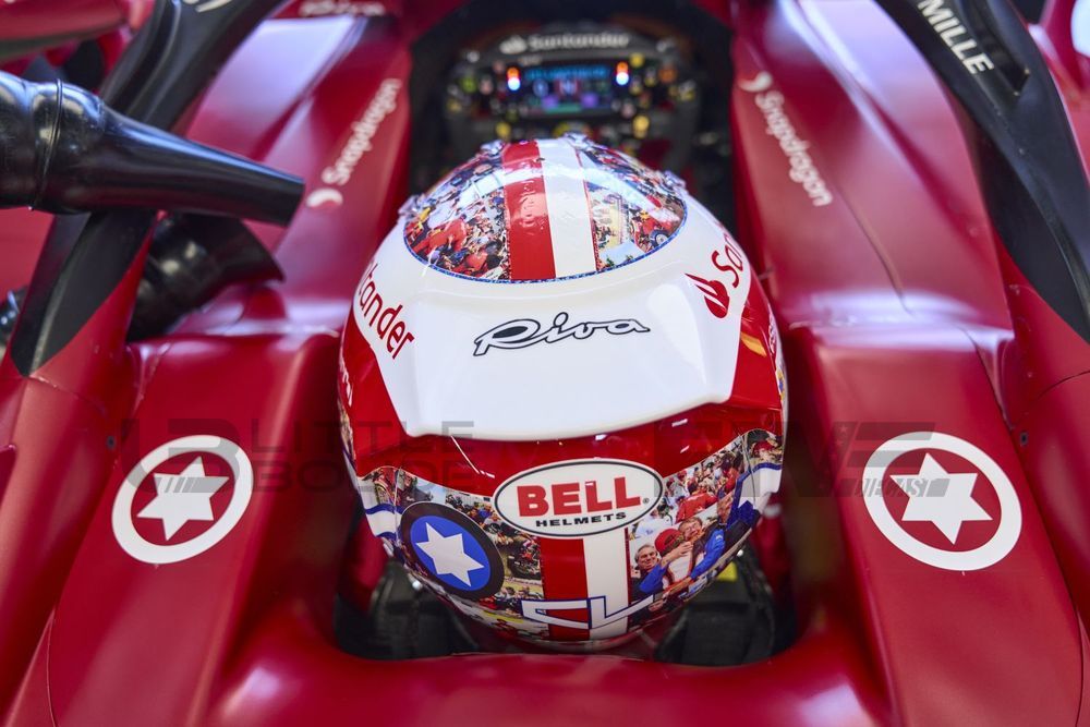 MINI HELMET 1/2 – CASQUE Charles Leclerc – Ferrari GP France 2022 ...