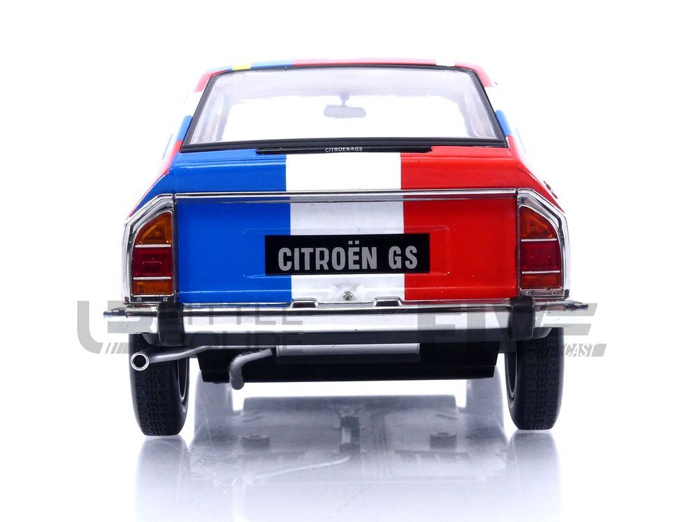 NOREV 1/18 – CITROEN GS Flags 2nd Release – 1972 - Five Diecast