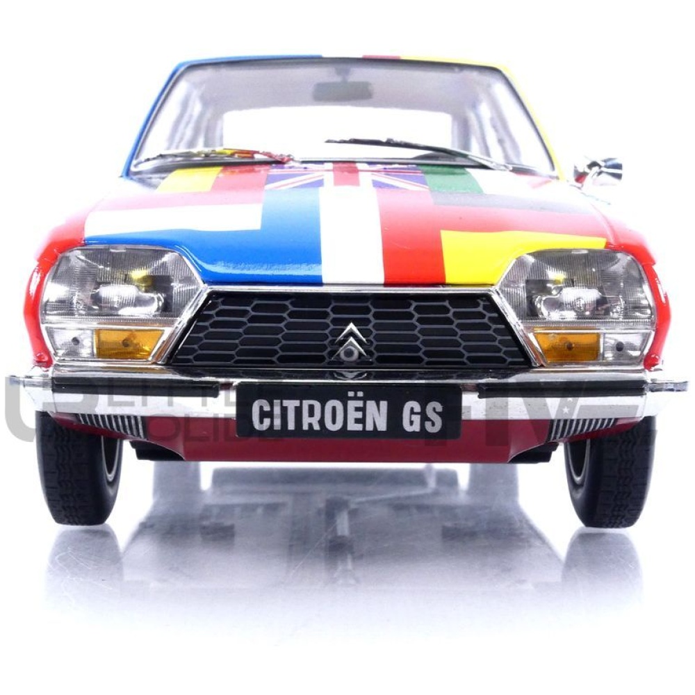 NOREV 1/18 – CITROEN GS Flags 2nd Release – 1972 - Five Diecast