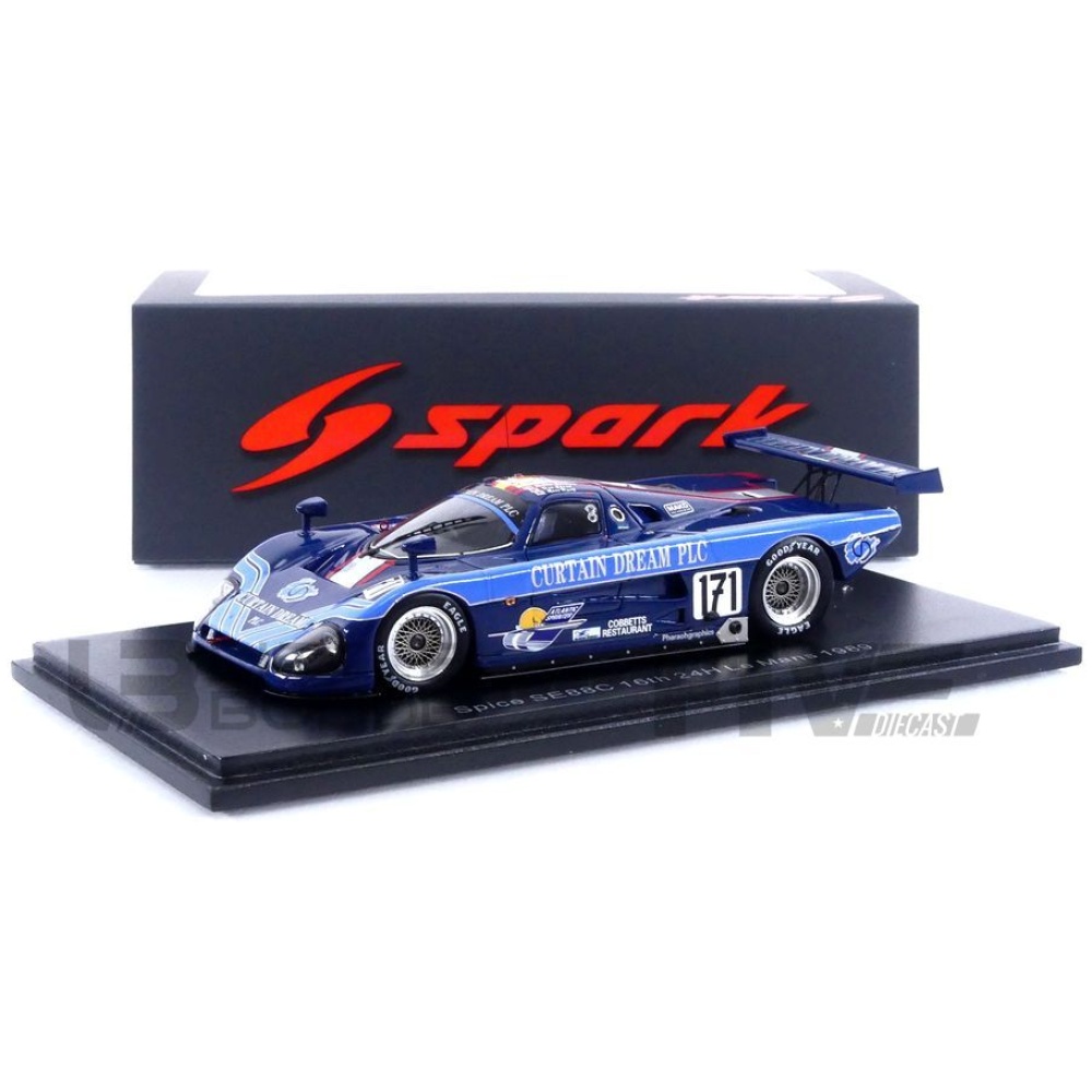 SPARK 1/43 – SPICE SE88C – Le Mans 1989 - Five Diecast