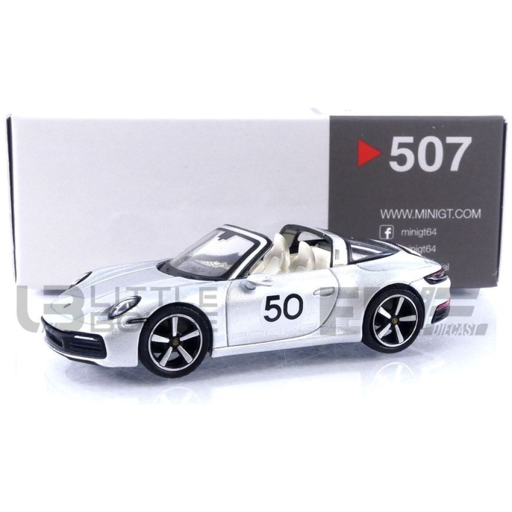 MINI GT 1/64 – PORSCHE 911 Targa 4S - Little Bolide