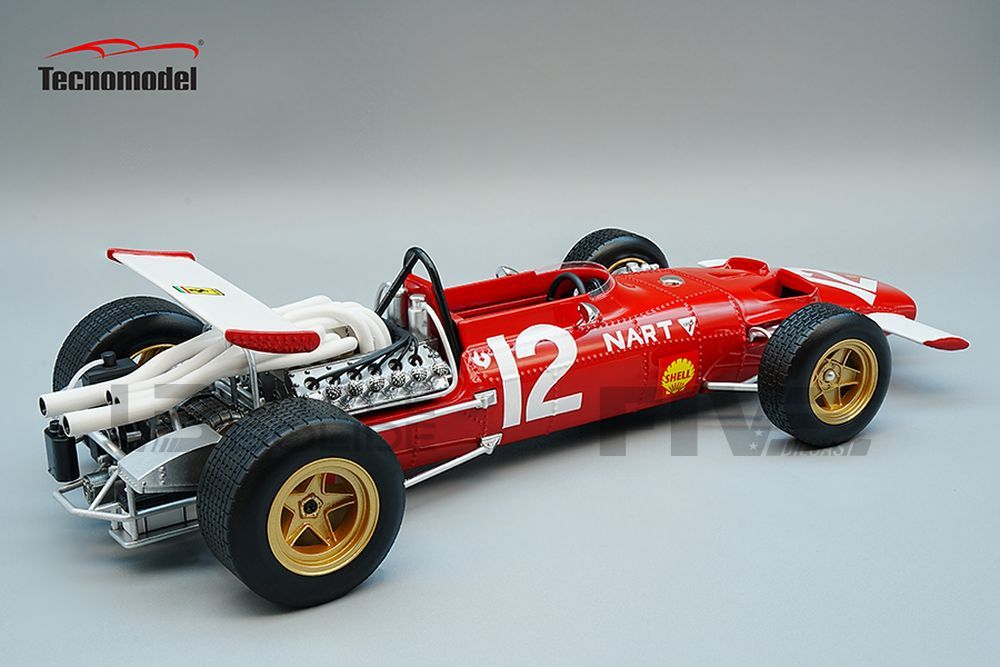 TECNOMODEL MYTHOS 1/18 – FERRARI 312 F1 – Mexico GP 1969 - Five 