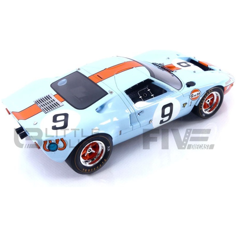 1/18 Spark Ford GT 40 No.9 Winner 24H Le Mans 1968 P. Rodriguez - L.  Bianchi Car Model 