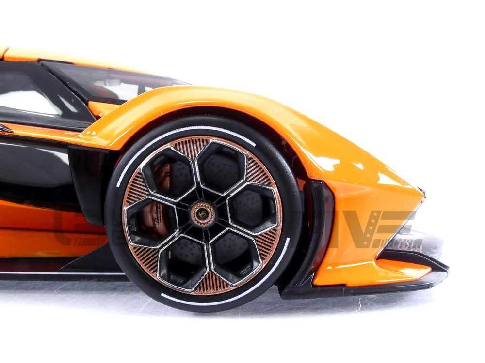 Maisto 1/18 Scale Diecast 46629 - Lamborghini V12 Vision Gran Turismo - Orange