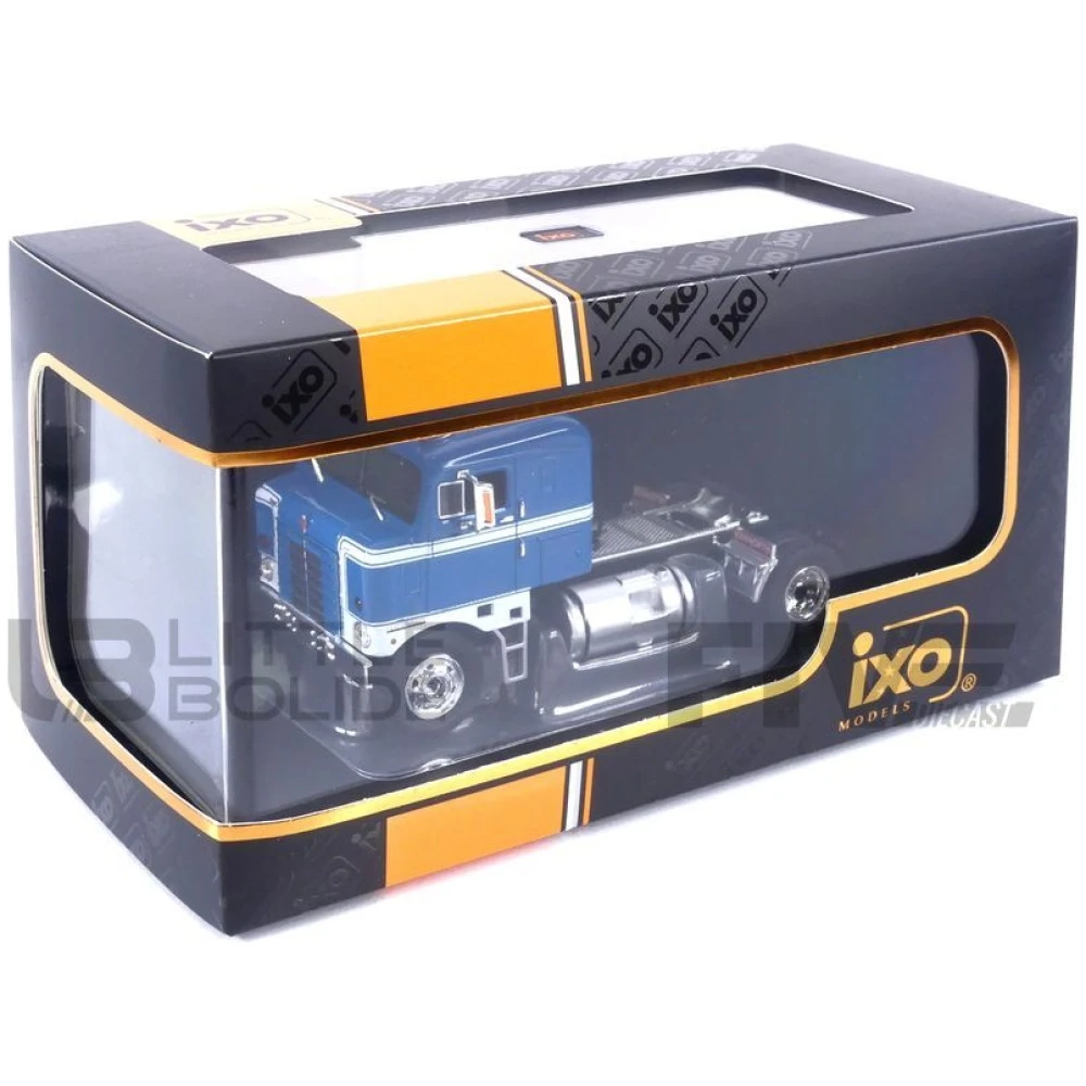 MINIATURE TRACTEUR KENWORTH BULLNOSE 1950 1/43 ixo TR154 BLEU