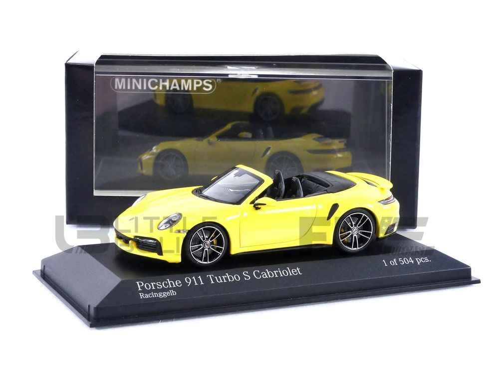 MINICHAMPS 1/43 – PORSCHE 911 (992) Turbo S Cabriolet – 2019 