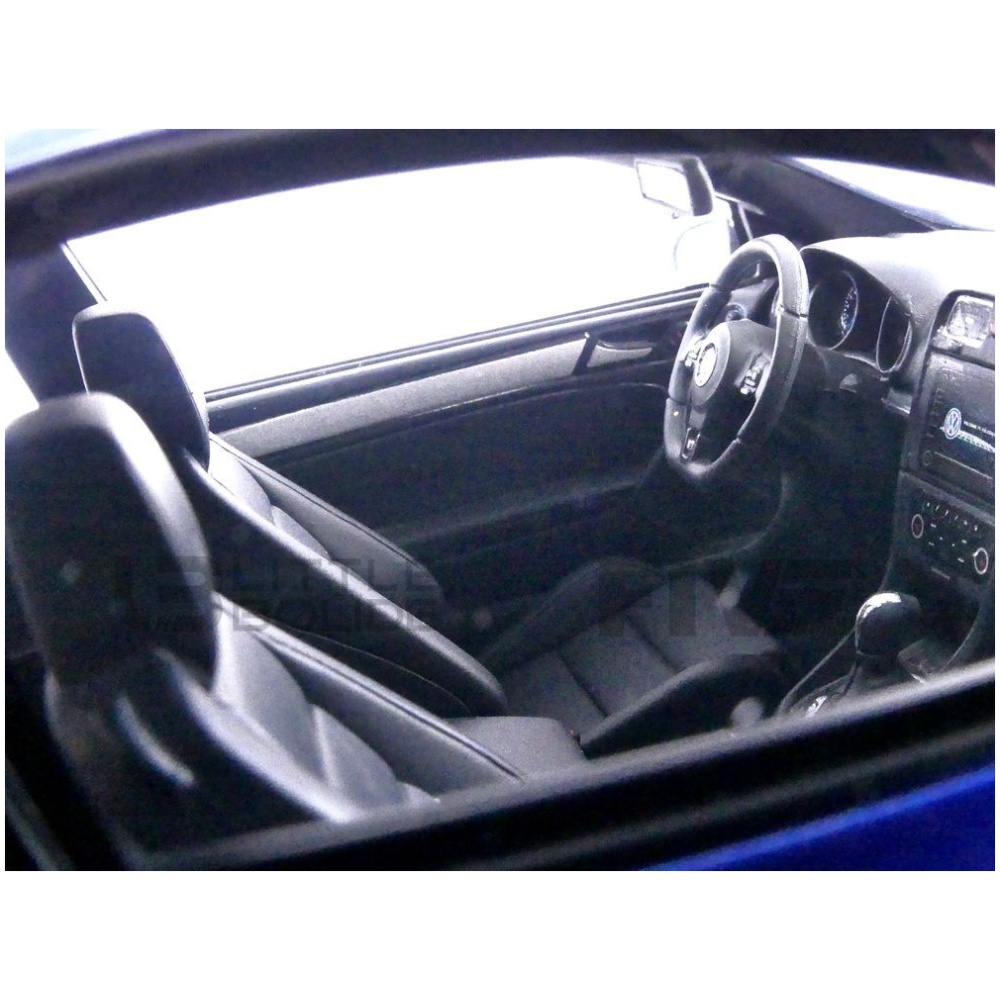Modellauto Volkswagen Golf VI R 2010 Rising Blue OttO mobile 1:18  Resinemodell (Türen, Motorhaube nicht zu öffnen!) bei