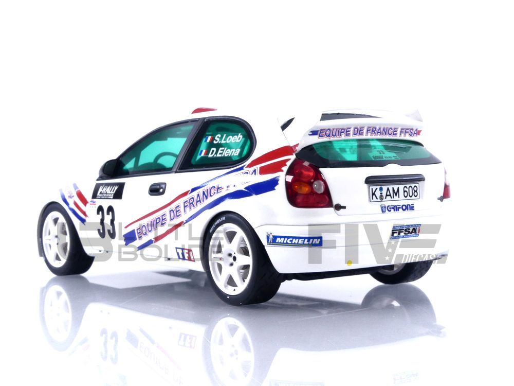 OttO Mobile 1:18 TOYOTA COROLLA WRC WHITE TOUR DE CORSE 2000 (OT996) R