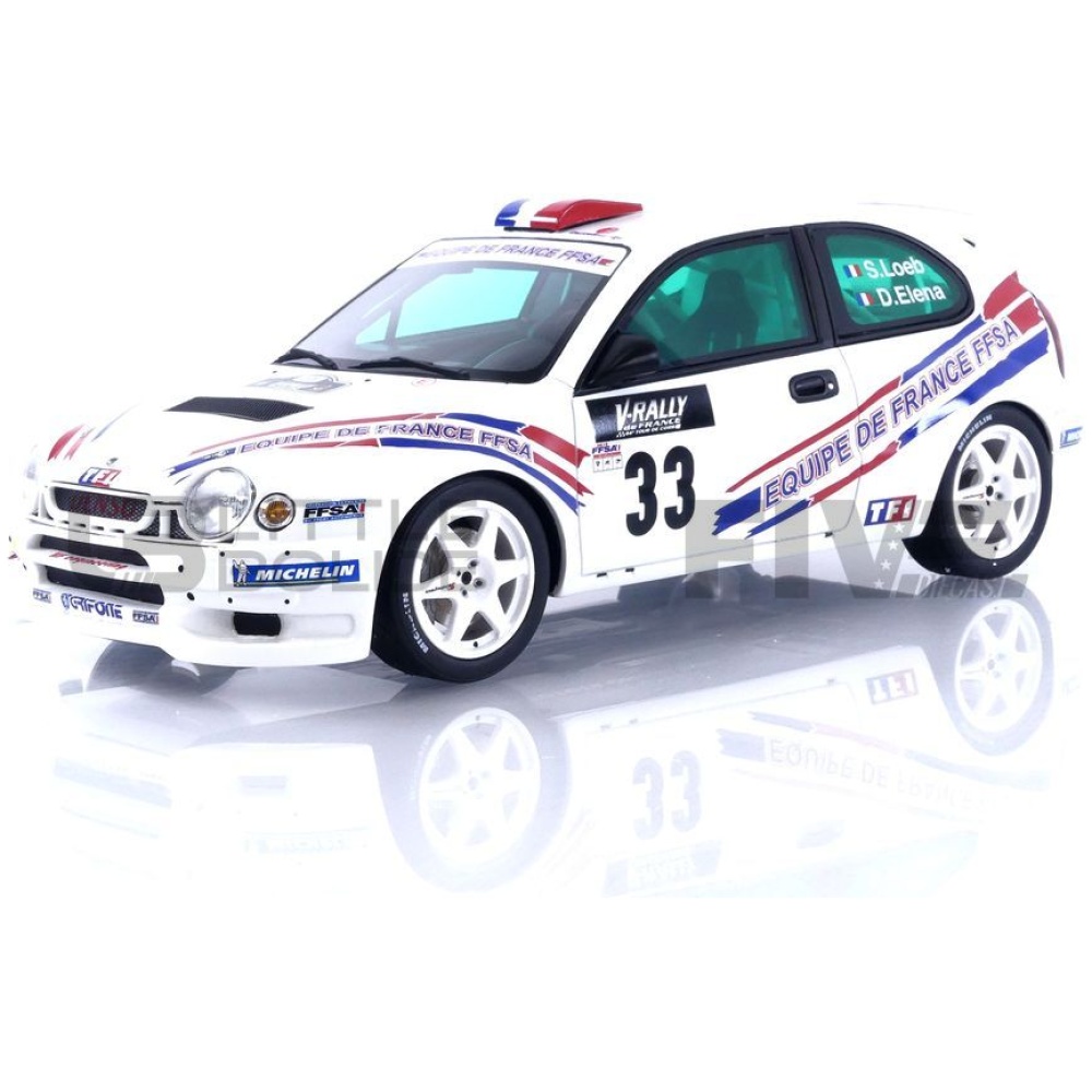 OttO Mobile 1:18 TOYOTA COROLLA WRC WHITE TOUR DE CORSE 2000 (OT996) R
