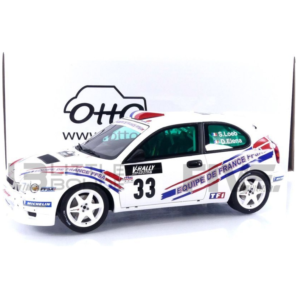 OTTO MOBILE 1/18 - TOYOTA Corolla WRC - Tour de Corse 2000