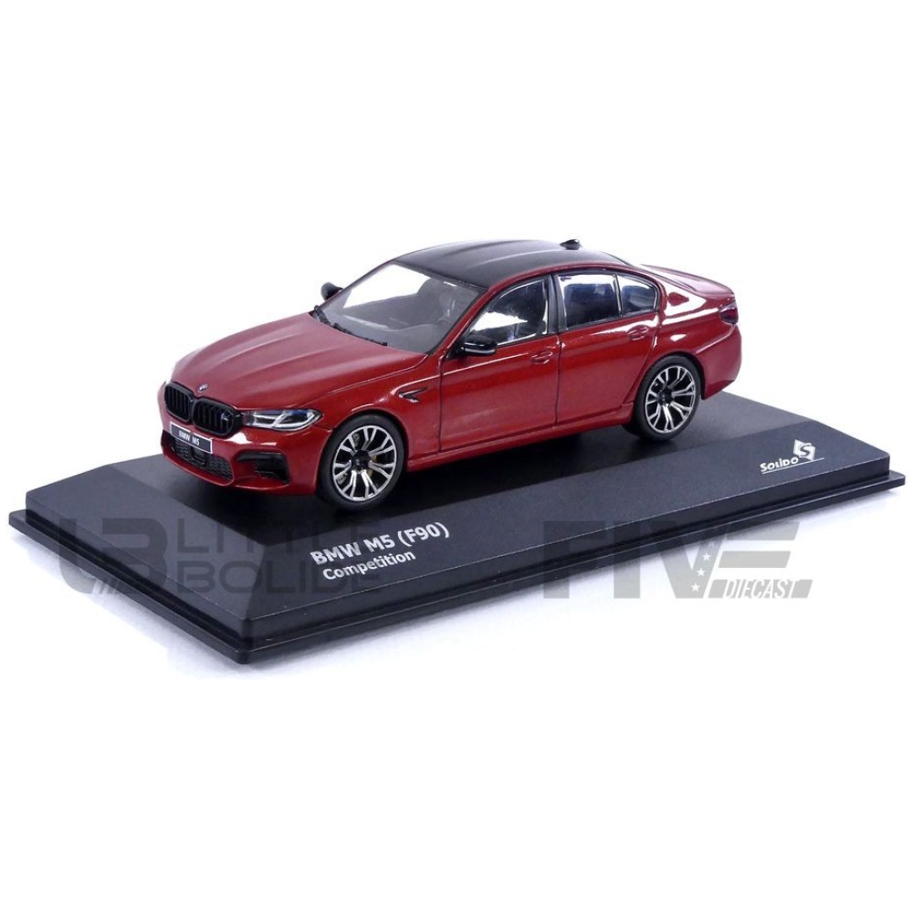 Solido 1:43 BMW M5 Comp. Rot: : Spielzeug
