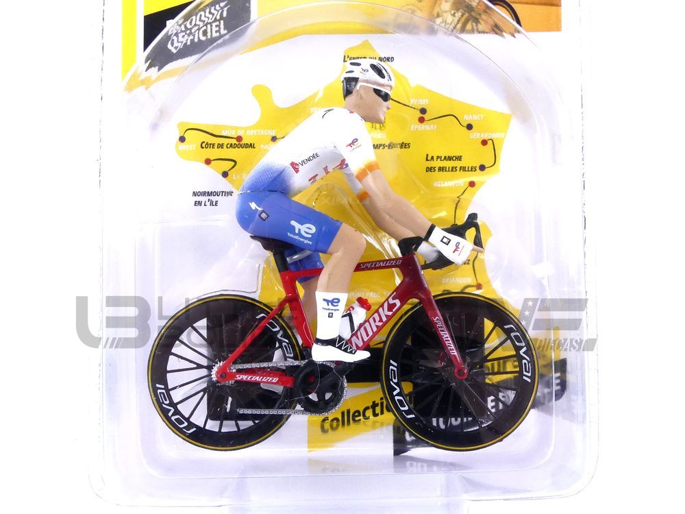 SOLIDO Pack 4 Cyclistes Tour De France 2022 1/18 S1809906