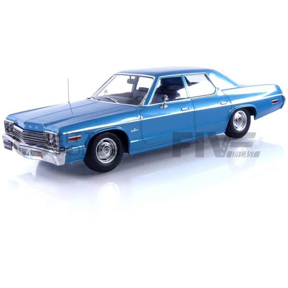 181122BL – KK SCALE MODELS 1/18 - DODGE Monaco - 1974 - Five Diecast