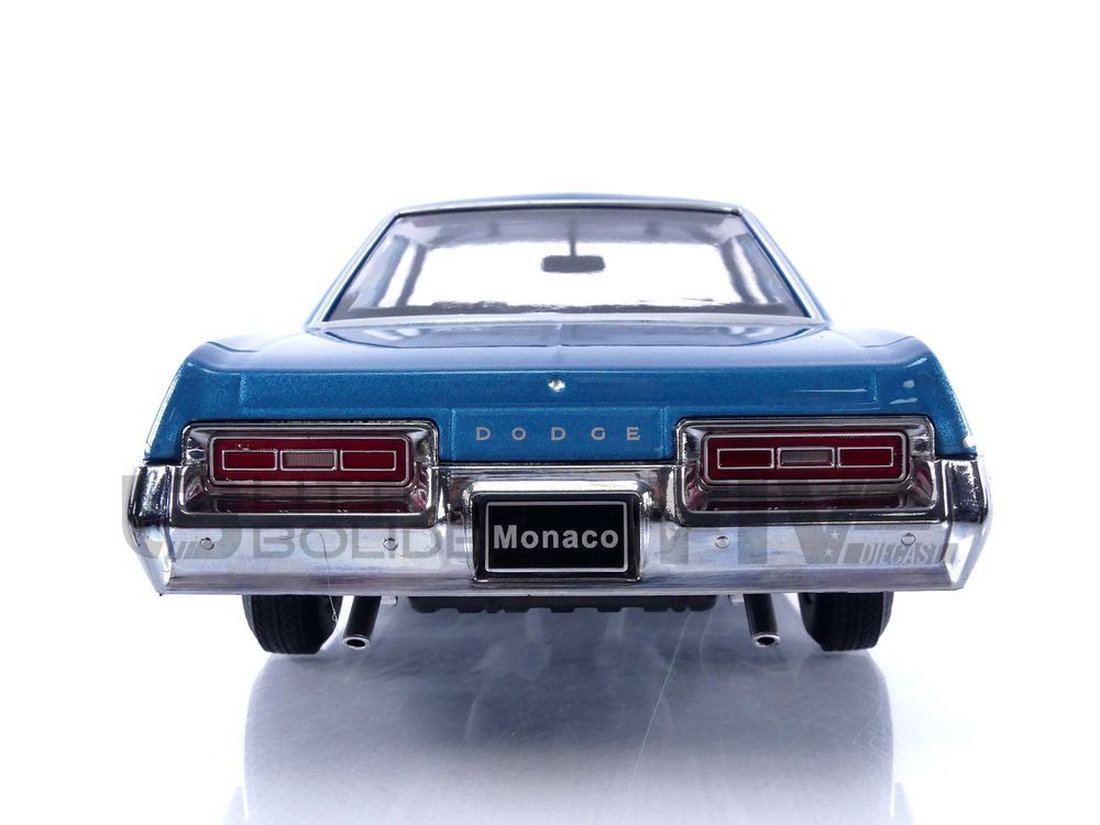KK-Scale 1:18 Dodge Monaco Année de construction 1974 bleu métallique