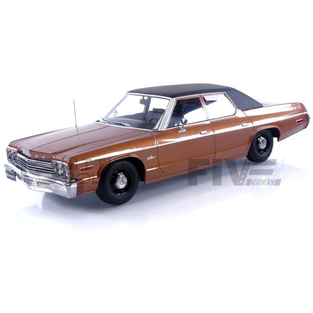 181123BR – KK SCALE MODELS 1/18 - DODGE Monaco - 1974 - Five Diecast