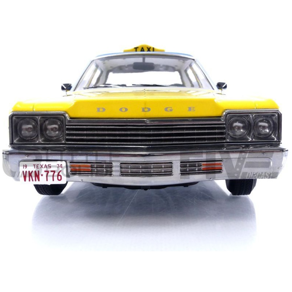 181126Y – KK SCALE MODELS 1/18 - DODGE Monaco Taxi Texas Cab