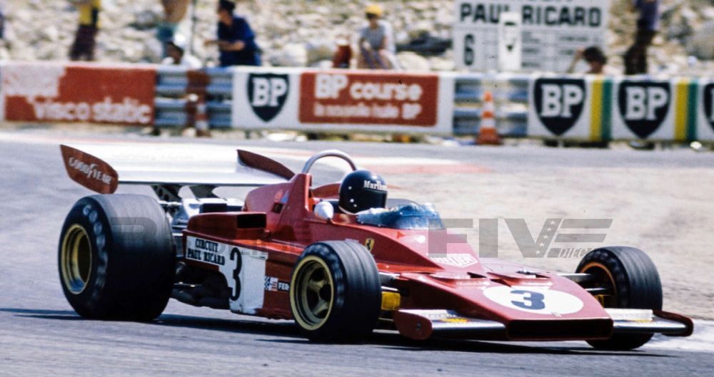 GP REPLICAS 1/18 – FERRARI 312B3 – French GP 1973 - Five Diecast