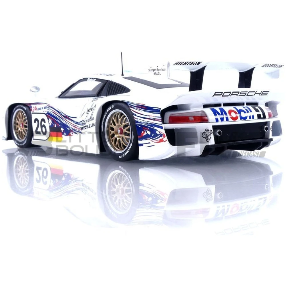 W18012002 – WERK 83 1/18 - PORSCHE 911 GT1 - Le Mans 1997 - Five