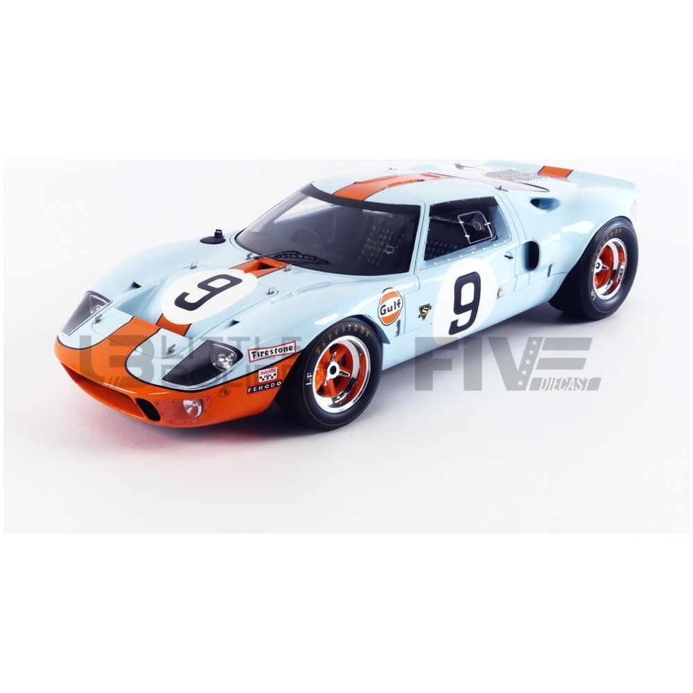 SPARK 1/18 – FORD GT 40 MK I – Winner Le Mans 1968 - Five Diecast