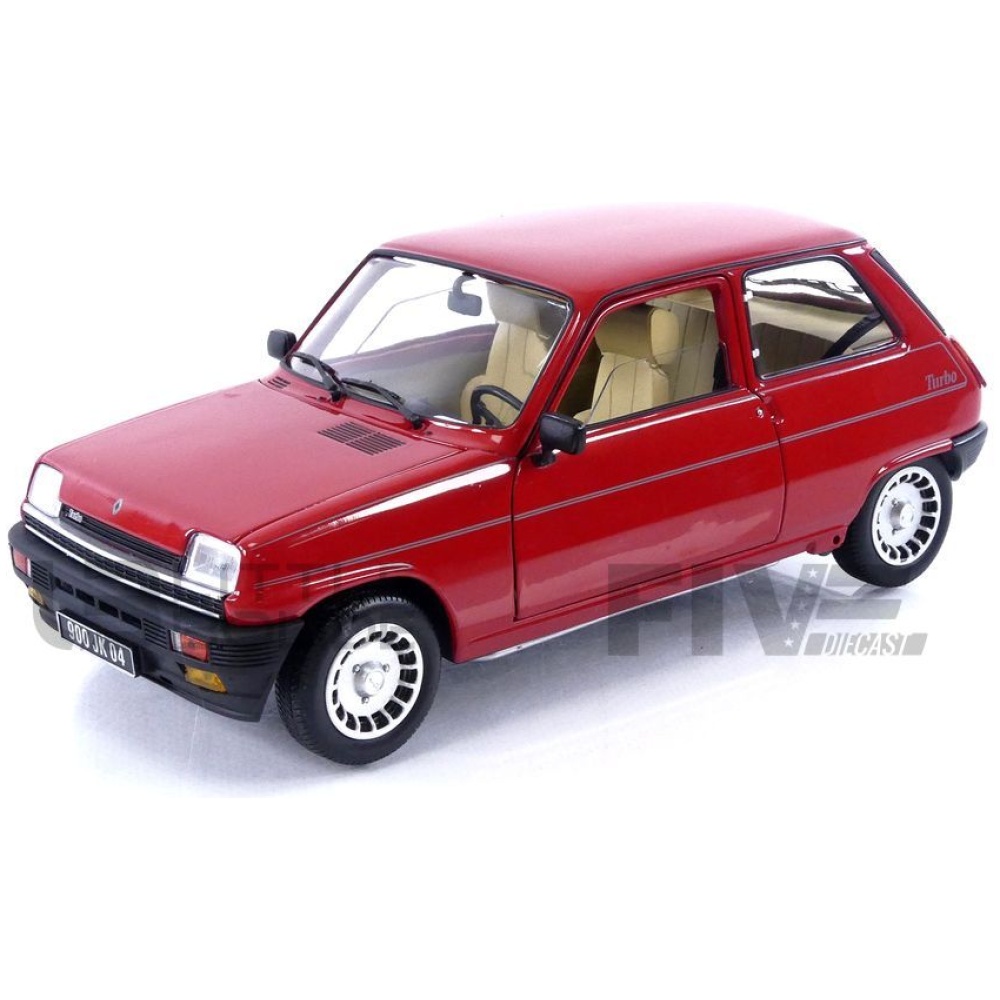 Miniature Renault 5 Alpine Turbo Gris metallise 1982 - francis miniatures