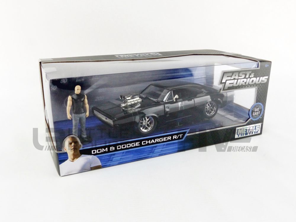 Jada Toys Fast & Furious –Metal Dom & 1970 Dodge Charger R/T (1:24)