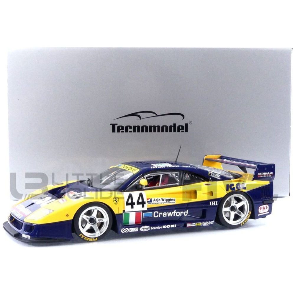 TECNOMODEL MYTHOS 1/18 – FERRARI F40 GTE – Le Mans 1996 - Five Diecast