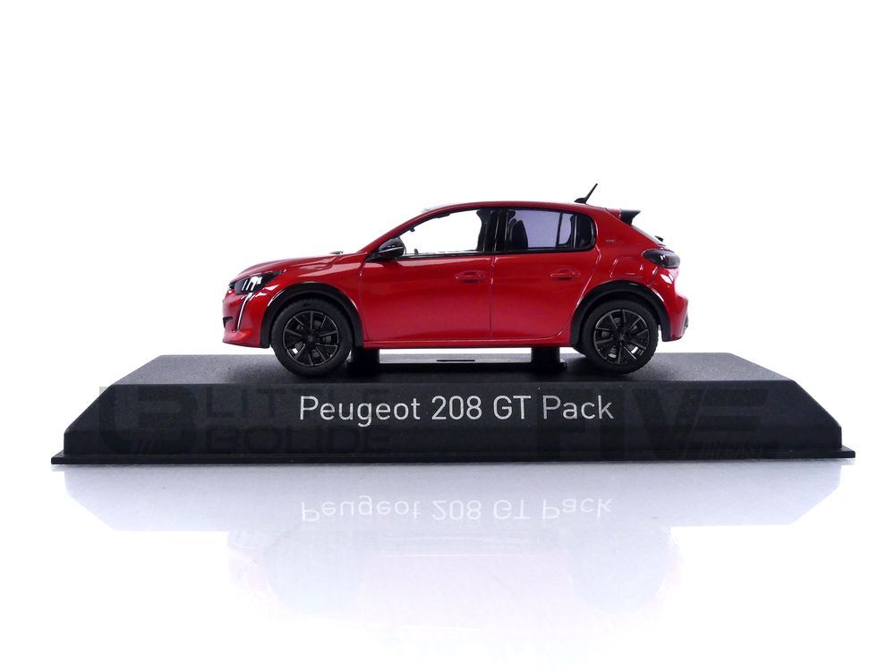 NOREV 472836 Peugeot 208 GT Pack 2022 Elixir Red 1/43