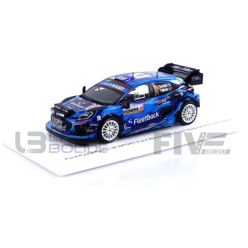 SPARK 1/43 – FORD Puma Rally1 – Monte Carlo 2023 - Five Diecast