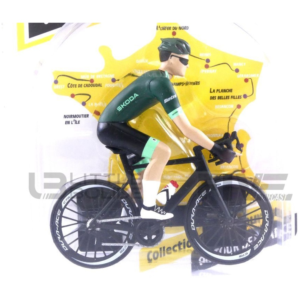SOLIDO 1/18 – CYCLISTE Coureur Maillot Vert – Tour De France 2023 - Five  Diecast