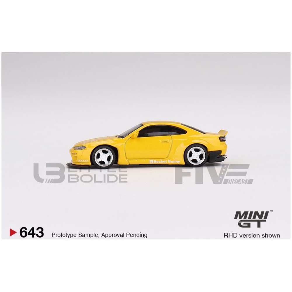 Preorder) Mini GT 1:64 Nissan Silvia (S15) Rocket Bunny – Bronze
