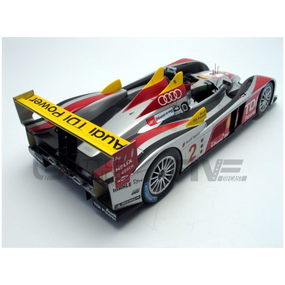 SPARK 1/18 – AUDI R10 TDI – Winner Le Mans 2008 - Five Diecast