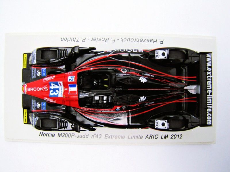 Morgan LMP2-Judd N° 24 24h Le Mans 2012 OAK Racing Gulf 1/18 Spark 18S077