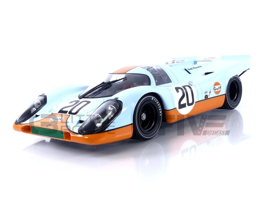 MINICHAMPS 1/12 - PORSCHE 917 K Gulf - Le Mans 1970