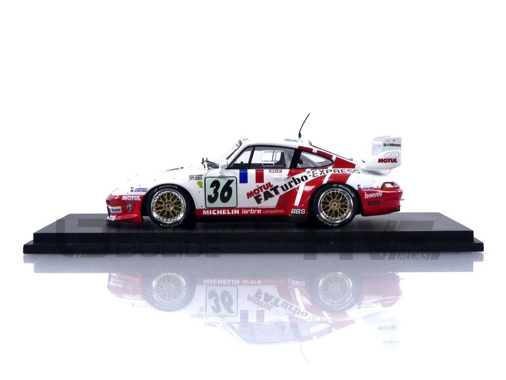 愛用 Porsche 1/43 spark スパーク 911 [S5512] 1995 Mans Le #91 GT2