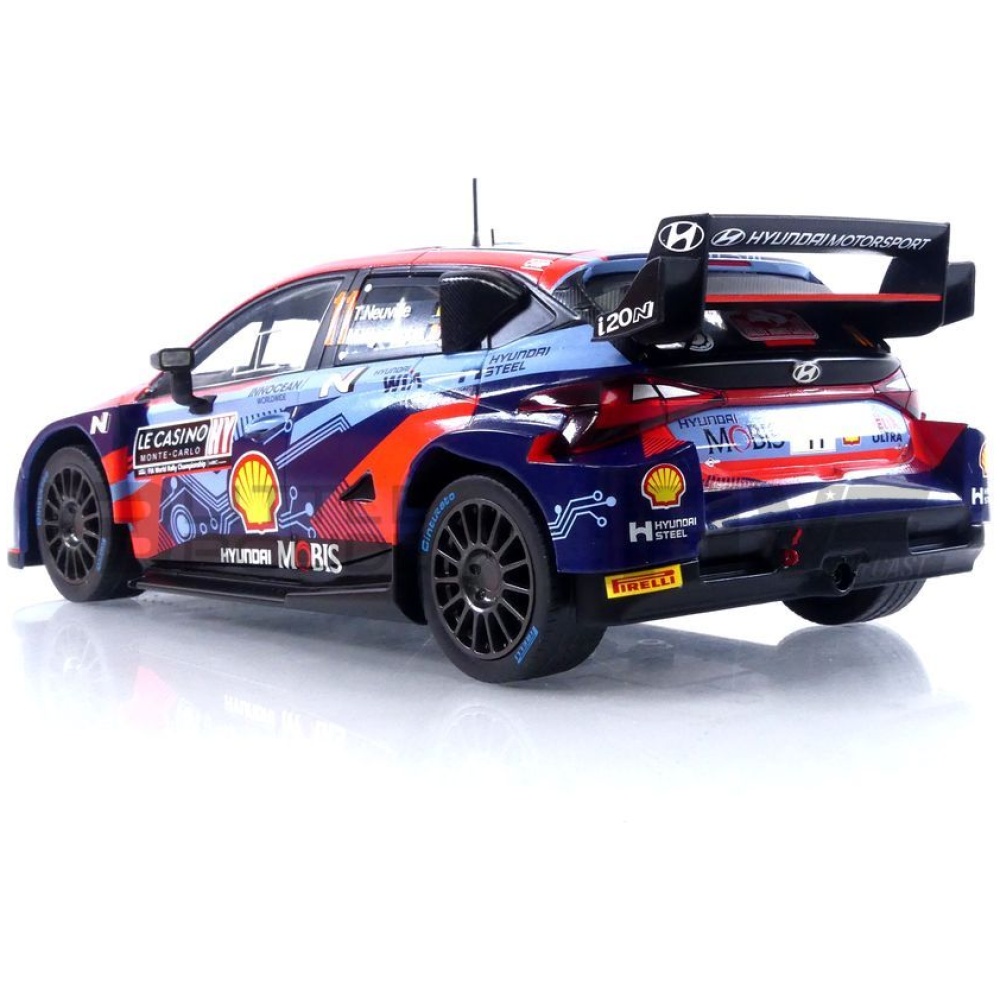 IXO 1/18 - HYUNDAI i20 N Rally1 - Rallye Monte Carlo 2022