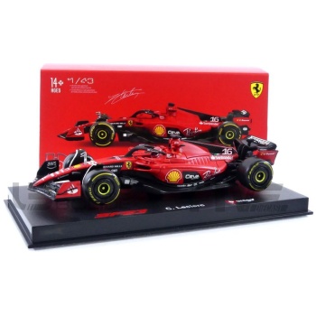 BBURAGO 1/43 - FERRARI SF-23 - Season Car F1 2023 (C. Leclerc)