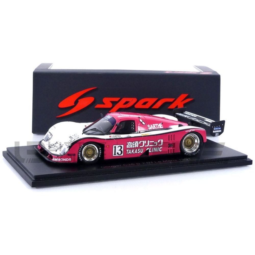 SPARK 1/43 - COUGAR C26S - Le Mans 1991