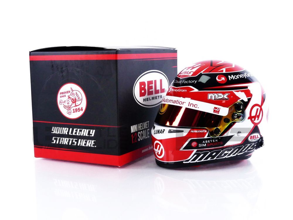 Bell 1:2 Scale Mini Helmet F1 Kevin Magnussen 2023 - Fast Racer — FAST RACER