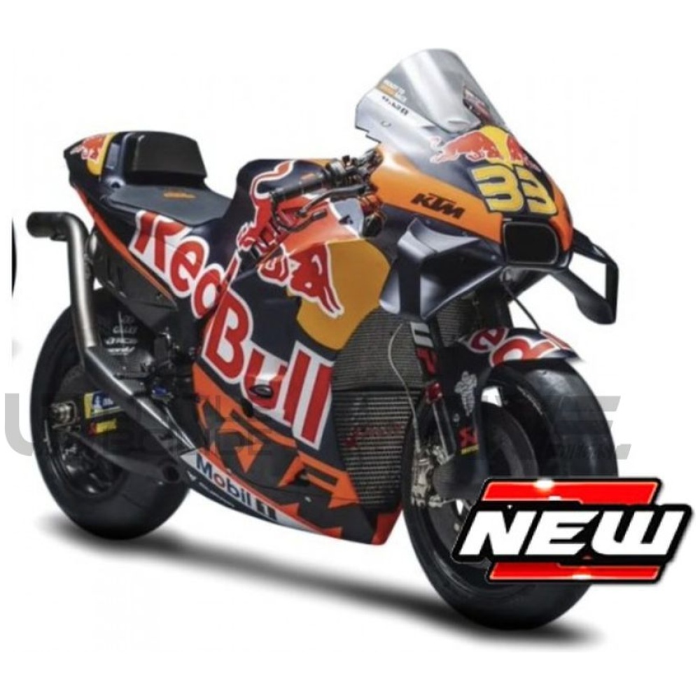 MAISTO 1/18 – KTM RC16 – Moto GP 2023 - Five Diecast