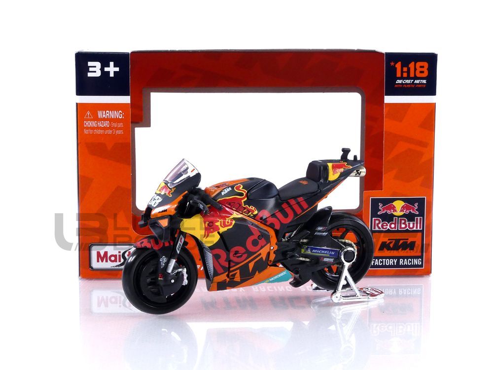 Miniature moto Maisto KTM RC16 - MOTO GP 2023 chez 1001hobbies (Réf.)